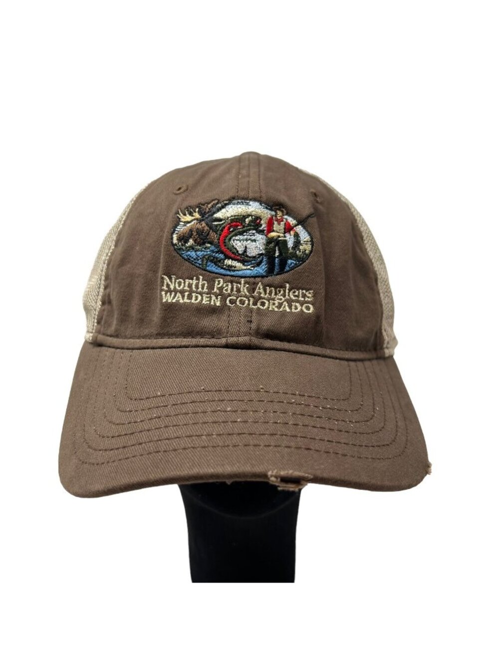 North Park Anglers Walden Colorado Bait Tackle Shop Fishing Snapback Trucker Hat